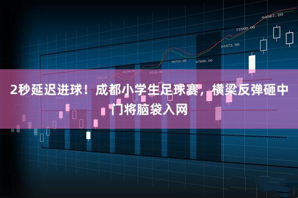 2秒延迟进球！成都小学生足球赛，横梁反弹砸中门将脑袋入网